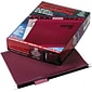 Pendaflex Reinforced Hanging File Folders, 1/5 Tab, Letter Size, Burgundy, 25/Box (PFX 4152 1/5 BUR)