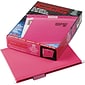 Pendaflex Reinforced Hanging File Folders, 1/5 Tab, Letter Size, Pink, 25/Box (PFX 4152 1/5 PIN)