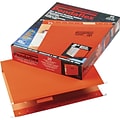 Pendaflex Reinforced Recycled Hanging File Folder, 2 Expansion, 5-Tab Tab, Letter Size, Orange, 25/Box (PFX 04152X2 ORA)