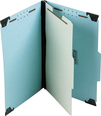 Pendaflex® Hanging Classification Folders with Dividers, Blue, Legal, Each (59351)