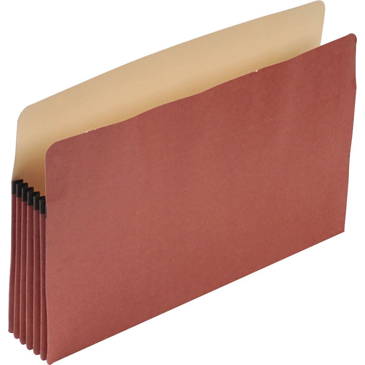 Pendaflex Earthwise File Pocket, 5.24 Expansion, Legal Size, Redrope, 10/Box (PFX E1536G)