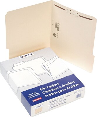 Pendaflex® Classification Folders with 1 Fastener, 1/3 Assorted Tab, Letter (FM210)