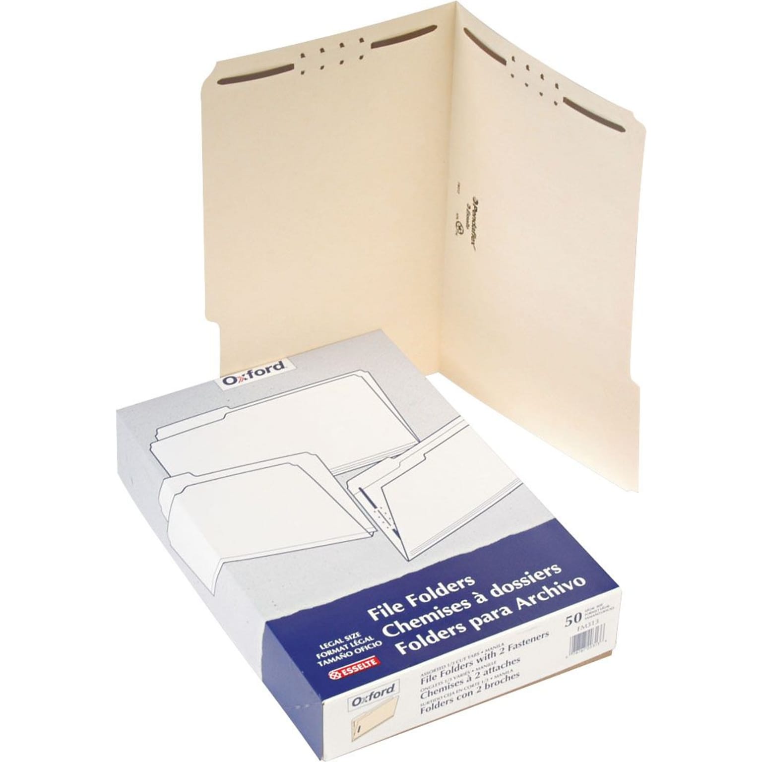 Pendaflex Classification Folder, Legal Size, Manila, 50/Box (FM313EE)