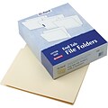 Pendaflex Heavy Duty EarthWise Recycled End Tab Classification Folder, Letter Size, Manila, 50/Box (