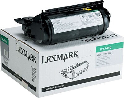 Lexmark 12A7460 Black Standard Yield Toner Cartridge