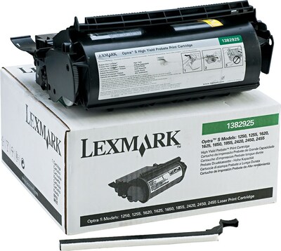 Lexmark 1382925 Black High Yield Toner Cartridge