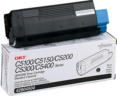 OKI 365591 Black Standard Yield Toner Cartridge