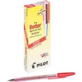 Pilot Better Ballpoint Pen, Fine Point, Red Ink, Dozen (37011)