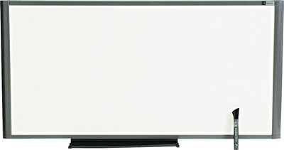 Quartet Prestige Plus Total Erase Dry-Erase Whiteboard, Graphite Frame, 3 x 2 (WM3618)