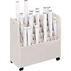 Safco® Mobile Files, for Large Roll, Tube Size: 2-3/4x2-3/4, 50 Tubes/file