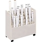 Safco® Mobile Files, for Large Roll, Tube Size: 2-3/4x2-3/4", 50 Tubes/file