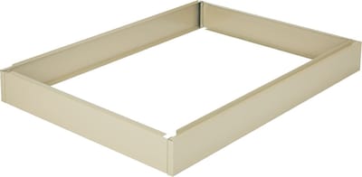 Safco 5-Drawer Steel Flat File Base Only, 6H x 53 5/8W x 38 5/8D, Sand