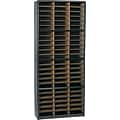 Safco 72-Compartment Literature Organizers, 9.75 x 13.5, Black (7131BL)