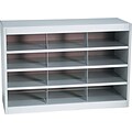 Safco Metal E-Z Stor® Project Centers; Gray; 12 Compartments