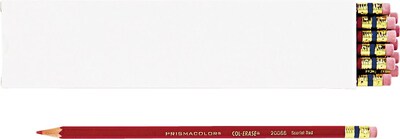 Sanford Col-Erase® Pencil, Scarlet Red, 12/Pk