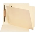 Smead Shelf-Master Reinforced End Tab Classification Folder, Letter Size, Manila, 50/Box (34210)