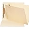 Smead Shelf-Master Reinforced Heavy Duty End Tab Classification Folder, Letter Size, Manila, 50/Box