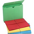 Colored Expanding Wallets, Letter, 2 Expansion, 50/Box