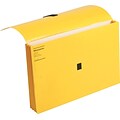 Wilson Jones ColorLife Wallet, 3.5 Expansion, Legal Size, Bright Yellow (WCC722-4Y)