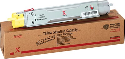 Xerox 106R00670 Yellow Toner Cartridge, Standard Yield