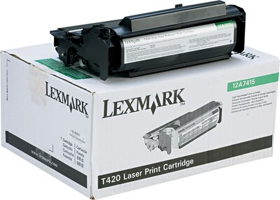 Lexmark 12A7415 Black High Yield Toner Cartridge