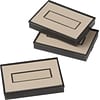 Offistamp Double Blank Dry Replacement Stamp Pads, 3/Pack (034515)
