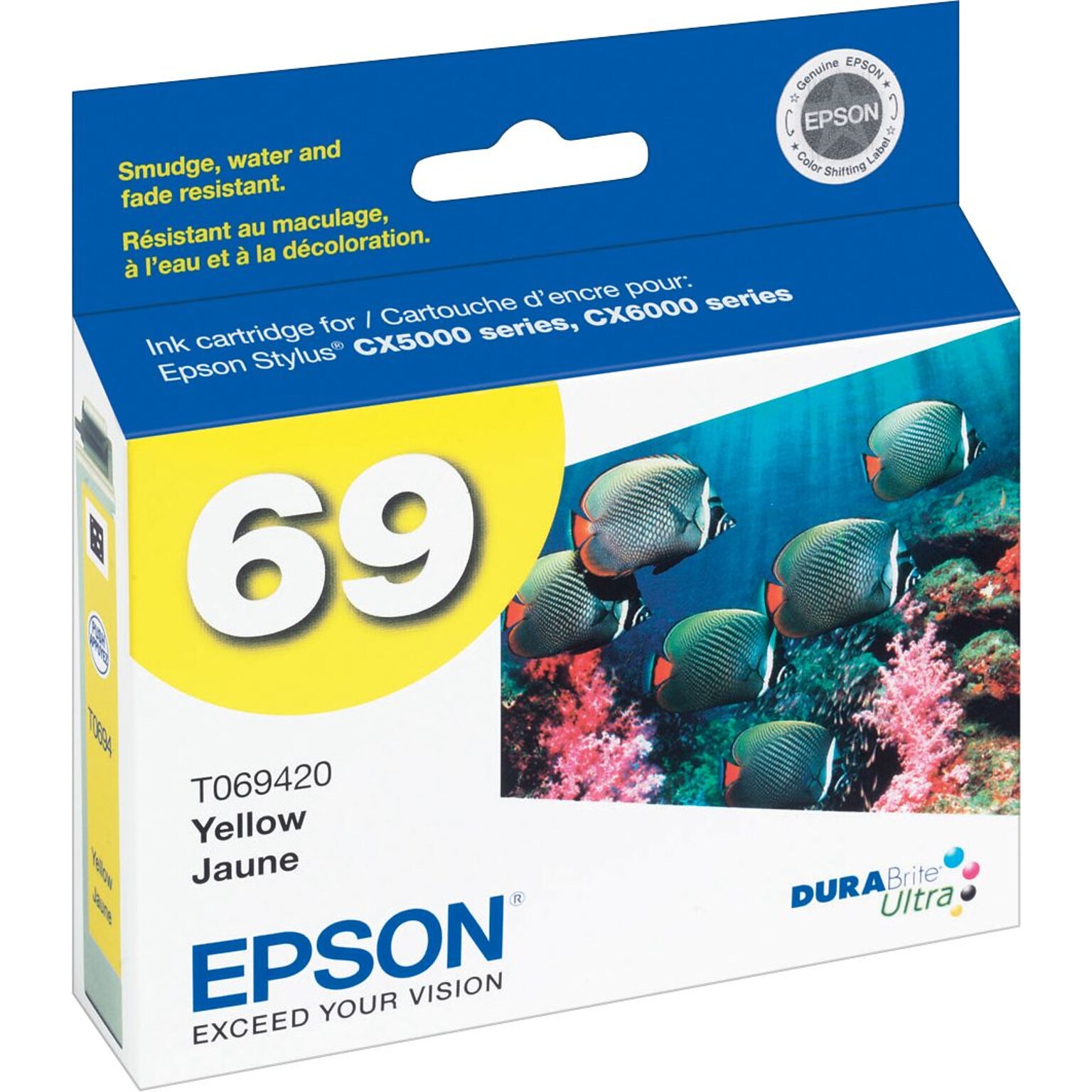 Epson T69 Yellow Standard Yield Ink Cartridge