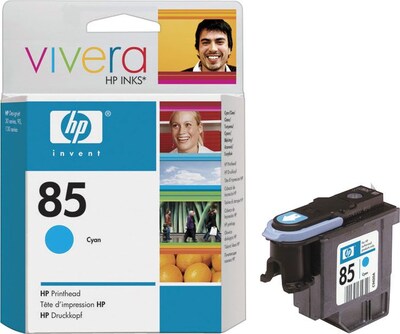 HP 85 Cyan Printhead Cartridge, Standard Yield