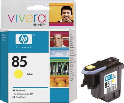 HP 85 Yellow Printhead Cartridge, Standard Yield