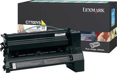 Lexmark™ C7700YS *RP Toner Cartridge; Yellow
