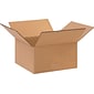 10" x 10" x 5" Shipping Boxes, 32 ECT, Brown, 25/Bundle (10105)