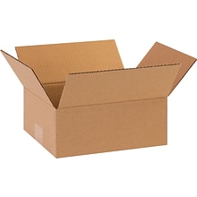 10 x 8 x 4 Shipping Boxes, 32 ECT, Brown, 25/Bundle (1084)