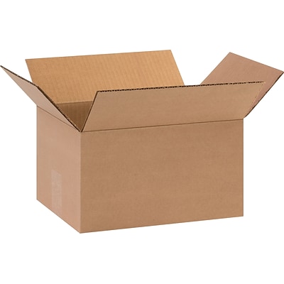 12 x 8 x 8 Cardboard Corrugated Boxes 65 lbs Capacity 200#/ECT-32 Lot Of 25