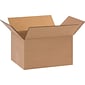 11" x 8" x 6" Shipping Boxes, 32 ECT, Brown, 25/Bundle (1186)