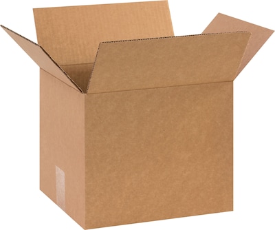 11.25 x 8.75 x 8 Shipping Boxes, 32 ECT, Brown, 25/Bundle (1188SC)