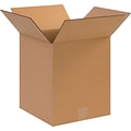 SI Products 12 x 12 x 14 Shipping Boxes, 32 ECT, Kraft, 25/Bundle (BS121214)