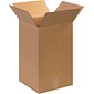 12" x 12" x 20" Shipping Boxes, 32 ECT, Brown, 25/Bundle (121220)