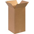 SI Products 12 x 12 x 24 Shipping Boxes, 32 ECT, Kraft, 25/Bundle (BS121224)