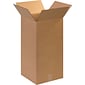 SI Products 12" x 12" x 24" Shipping Boxes, 32 ECT, Kraft, 25/Bundle (BS121224)