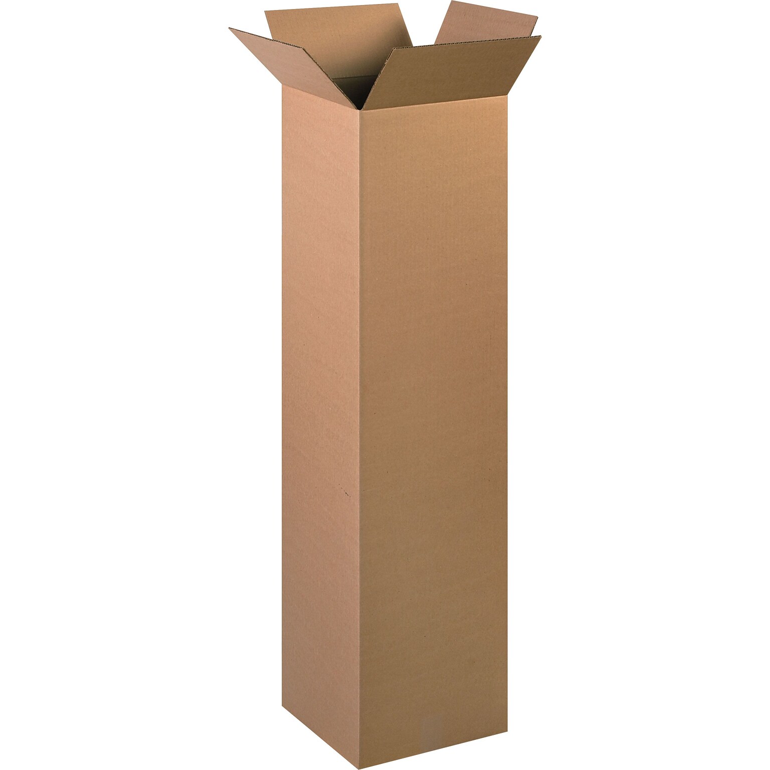 Corrugated Kraft Box 12 x 12 x 48 - 15/Bundle (BS121248)