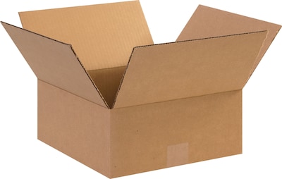 12 x 12 x 5 Shipping Boxes, 32 ECT, Brown, 25/Bundle (12125)