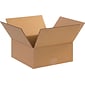 12" x 12" x 5" Shipping Boxes, 32 ECT, Brown, 25/Bundle (12125)