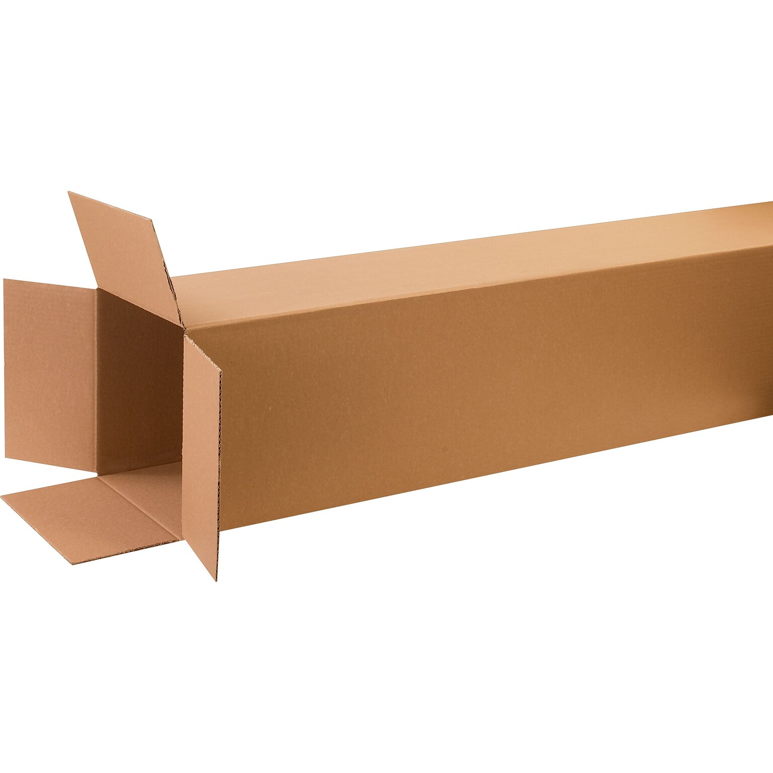 12 x 12 x 60 Shipping Boxes, 32 ECT, Kraft, 10/Bundle (BS121260)