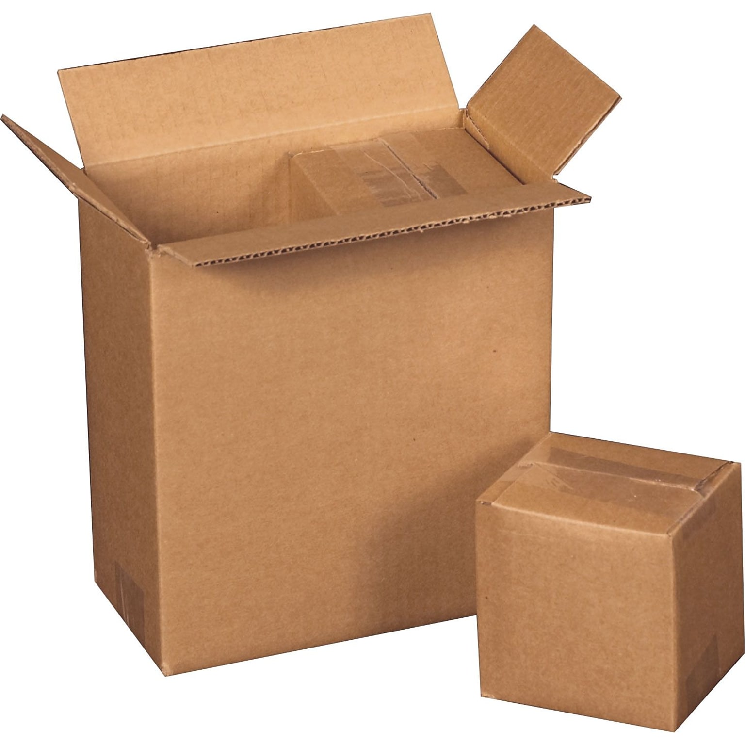 12.75 x 6.38 x 13.5 Shipping Boxes, 32 ECT, Brown, 25/Bundle (12613)