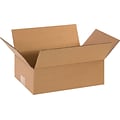 12 x 8 x 4 Shipping Boxes, 32 ECT, Brown, 25/Bundle (1284)