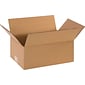 12" x 8" x 5" Shipping Boxes, 32 ECT, Brown, 25/Bundle (1285)