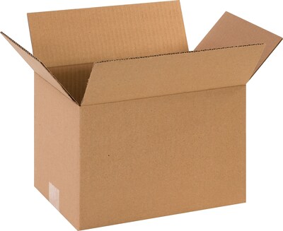 12 x 8 x 7 Shipping Boxes, 32 ECT, Brown, 25/Bundle (1287)