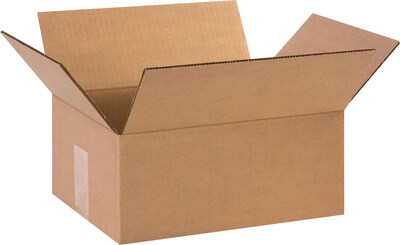 12 x 9 x 5 Shipping Boxes, 32 ECT, Brown, 25/Bundle (1295)