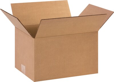 12 x 9 x 7 Shipping Boxes, 32 ECT, Brown, 25/Bundle (1297)