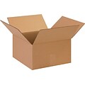 13.5 x 13.5 x 7.5 Shipping Boxes, 32 ECT, Brown, 25/Bundle (13137)